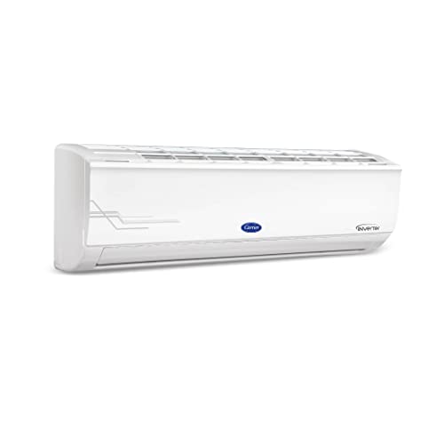Carrier 1 Ton 3 Star Wi-Fi Inverter Split AC (Convertible 6-in-1 Cooling, Smart Display, PM 2.5 Filter, Wi-Fi, White)