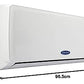 Carrier 2 Ton 5 Star Wi-Fi Inverter Split AC (Copper, Convertible 6-in-1 Cooling, Smart Display, PM 2.5 Filter,White)