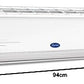 Carrier 1 Ton 3 Star Wi-Fi Inverter Split AC (Convertible 6-in-1 Cooling, Smart Display, PM 2.5 Filter, Wi-Fi, White)
