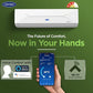 Carrier 2 Ton 5 Star Wi-Fi Inverter Split AC (Copper, Convertible 6-in-1 Cooling, Smart Display, PM 2.5 Filter,White)
