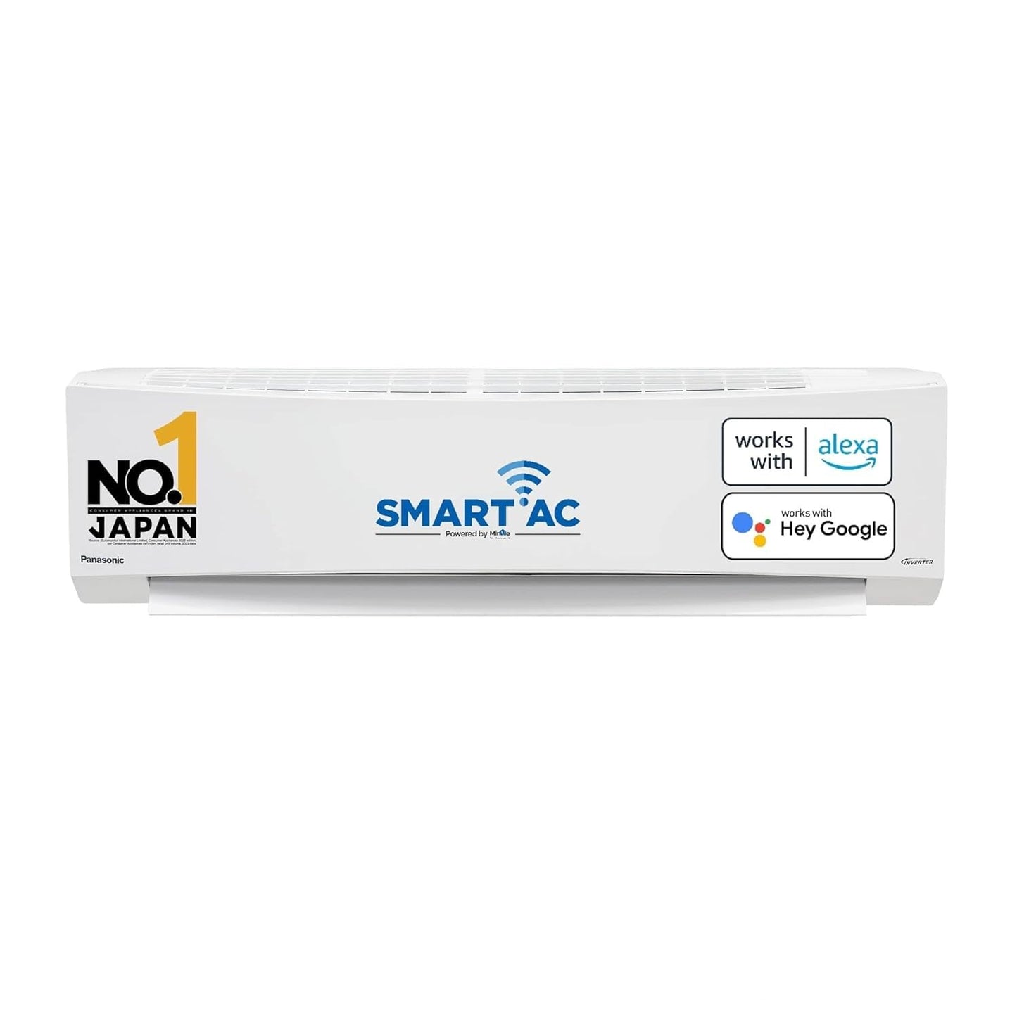 Panasonic 1.5 Ton 3 Star Wi-Fi Inverter Split AC (Copper Condenser, 7in1 Convertible, True AI, PM 0.1 Filter, White)
