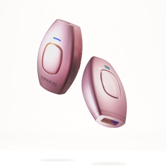Erikka India Ipl Hair Removal Handset, Advanced Diy Ipl Laser For Men And Women, Permanent Hair Reduction At Home, Works For Body And Facial Hair, 500,000 Flashes,12 Months Warranty By Erikka (White) - TECHTOYSHUB