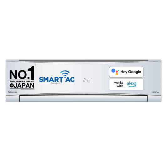 Panasonic 1.5 Ton 3 Star Wi-Fi Inverter Split AC (Copper Condenser, 7in1 Convertible, True AI, PM 0.1 Filter, White)