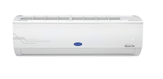 Carrier 1 Ton 3 Star Wi-Fi Inverter Split AC (Convertible 6-in-1 Cooling, Smart Display, PM 2.5 Filter, Wi-Fi, White)