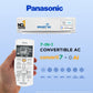 Panasonic 1.5 Ton 3 Star Wi-Fi Inverter Split AC (Copper Condenser, 7in1 Convertible, True AI, PM 0.1 Filter, White)