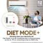 LG 1.5 Ton 3 Star DUAL Inverter Split AC (Copper, AI Convertible 6-in-1, HD Filter with Anti-Virus Protection, US-Q18JNXE, White)