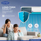 Carrier 1 Ton 3 Star Wi-Fi Inverter Split AC (Convertible 6-in-1 Cooling, Smart Display, PM 2.5 Filter, Wi-Fi, White)